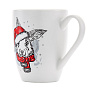 Кружка фарфоровая "Кролик в шапке" 300 мл, фотография 1. Интернет-магазин ЛАВКА ПОДАРКОВ