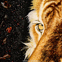 Картина янтарная "Тигр" 51 х 61см, фотография 3. Интернет-магазин ЛАВКА ПОДАРКОВ
