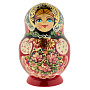 Матрешка "Цветы" 10 мест, фотография 2. Интернет-магазин ЛАВКА ПОДАРКОВ