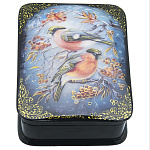 0076924 ШКАТУЛКА "СНЕГИРИ" 9,5*7,5*3.5 см