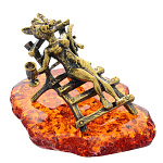 0045876/1203 Сувенир Кошка Бали Сувенир (коньячный)