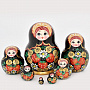 Матрешка "Варенька" 7 мест, фотография 3. Интернет-магазин ЛАВКА ПОДАРКОВ