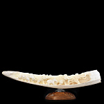 /РЛЗ Клык моржа СКУЛЬПТУРА "МАМОНТЫ"  на подставке