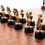Шахматы деревянные "Египетская сила" с фигурами из цинкового сплава, фотография 7. Интернет-магазин ЛАВКА ПОДАРКОВ