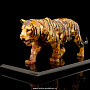Скульптура из янтаря "Желтый тигр", фотография 6. Интернет-магазин ЛАВКА ПОДАРКОВ