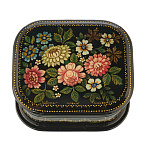 Шкатулка с художественной росписью "Цветы"