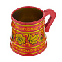 Кружка "Цветы". Хохлома, фотография 4. Интернет-магазин ЛАВКА ПОДАРКОВ