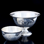 /40130105А05 Серебро 925 ваза-икорница 364,25