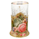 Подстаканник с ручной росписью. Жостово