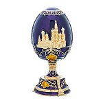 202709 Традиции ФАБЕРЖЕ Сувенир ЯЙЦО пасхальное "ХВБ" РС-0940-12