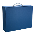 0063883 Упакока Коробка чемодан с ручкой 30*30*10 см