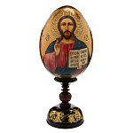 Яйцо пасхальное на подставке "Господь Вседержитель"