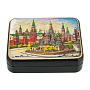 Шкатулка с художественной росписью "Москва. Лето", фотография 1. Интернет-магазин ЛАВКА ПОДАРКОВ