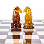 Шахматы с янтарными фигурами "Австрия" 37х37 см, фотография 3. Интернет-магазин ЛАВКА ПОДАРКОВ