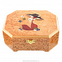 Деревянная шкатулка из карельской березы инкрустированная, фотография 1. Интернет-магазин ЛАВКА ПОДАРКОВ