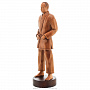 Деревянная резная скульптура "В.В.Путин". Высота 48 см, фотография 3. Интернет-магазин ЛАВКА ПОДАРКОВ