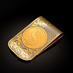 0059156 Златоуст ЗАЖИМ ДЛЯ ДЕНЕГ "ДОЛЛАР"