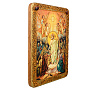 Икона из мореного дуба "Воскресение Христово" 21х29 см, фотография 4. Интернет-магазин ЛАВКА ПОДАРКОВ