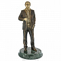 Бронзовая статуэтка "Путин", фотография 1. Интернет-магазин ЛАВКА ПОДАРКОВ