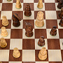 Шахматы-шашки с деревянными фигурами 37х37 см, фотография 8. Интернет-магазин ЛАВКА ПОДАРКОВ