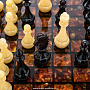 Шахматы янтарные "Орион" 32х32 см, фотография 7. Интернет-магазин ЛАВКА ПОДАРКОВ