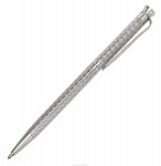 Подарочная шариковая ручка с серебрением