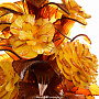 Композиция цветочная "Корзинка с букетом" Янтарь, фотография 2. Интернет-магазин ЛАВКА ПОДАРКОВ