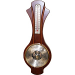 23043/М-98 МЕТЕОСТАНЦИЯ настенная "Барометр"33*12,5см М-98 РВ Нат.дерево