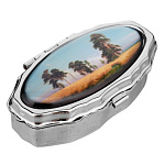 Таблетница карманная с разными сюжетами