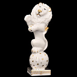 0032823/82.51130.00.1 ЛФЗ СКУЛЬПТУРА Лев на шаре  "Клоунада" ТН1