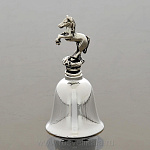 0016707/голова Бронза КОЛОКОЛЬЧИК "Лошадь (голова)"