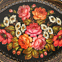 Поднос с авторской росписью "Цветы" 46х36 см, фотография 1. Интернет-магазин ЛАВКА ПОДАРКОВ