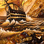 Картина янтарная "Шторм" (70х60 см), фотография 3. Интернет-магазин ЛАВКА ПОДАРКОВ