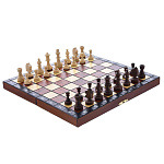 0056993/3022 ШАХМАТЫ/НАРДЫ/ШАШКИ "Турист" 27*13,5*4см  (дерево)