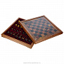 Шахматы с полем из камня и янтарными фигурами 43х43 см, фотография 6. Интернет-магазин ЛАВКА ПОДАРКОВ