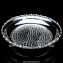 Блюдо круглое с гравировкой и чернением (серебро 875*), фотография 1. Интернет-магазин ЛАВКА ПОДАРКОВ