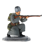 0042571-тонир Ол.миниатюра Серия ПМВ "Рядовой РИА в шинели на колене" арт.75