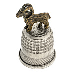 202591 Сувенир НАПЕРСТОК ОВЕН ,1,8*1,5см 