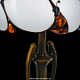 Настольная лампа из янтаря и бронзы. Высота 39 см, фотография 5. Интернет-магазин ЛАВКА ПОДАРКОВ