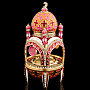 Шкатулка с часами "Мечеть". Традиции Фаберже, фотография 1. Интернет-магазин ЛАВКА ПОДАРКОВ