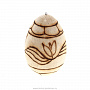 Деревянная заготовка-яйцо под роспись "Цветок", фотография 1. Интернет-магазин ЛАВКА ПОДАРКОВ