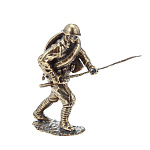 0068954 Бронза Статуэтка Солдатик ок.5 см