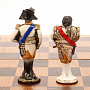 Шахматы деревянные "Бородино" с фарфоровыми фигурами, фотография 10. Интернет-магазин ЛАВКА ПОДАРКОВ