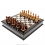 Шахматный ларец с деревянными фигурами 48х48 см, фотография 10. Интернет-магазин ЛАВКА ПОДАРКОВ