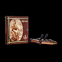 Подарочная книга на подставке "Корабли". Кожаный переплёт, фотография 2. Интернет-магазин ЛАВКА ПОДАРКОВ