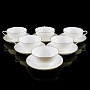 Сервиз чайный на 6 персон "Золотая лента". Форма Купольная. ИФЗ, фотография 3. Интернет-магазин ЛАВКА ПОДАРКОВ
