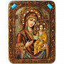 Икона подарочная "Бога Матерь Одигитрия Смоленская" 15 х 20 см, фотография 3. Интернет-магазин ЛАВКА ПОДАРКОВ