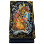 22328 Лаковая миниатюра Шкатулка "Тройка" (АР Романова) 4*8см (1157)