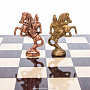 Шахматы с металлическими фигурами "Римляне" 37х37 см, фотография 5. Интернет-магазин ЛАВКА ПОДАРКОВ