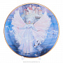Сувенирная тарелка "Царевна-лебедь" 19 см, фотография 1. Интернет-магазин ЛАВКА ПОДАРКОВ
